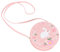 Healvian 1 Pièce Sac Rond Brodé de Style Ancien Motifs Chinois pour Tenues Han et Élégants