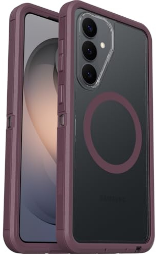 OtterBox Defender Pro XT Hülle für Samsung Galaxy S26+, Transparent/Lila | Mit Magneten, Stoßfest und ultra-robust, Schützende Hülle, 7x getestet nach Militärstandard