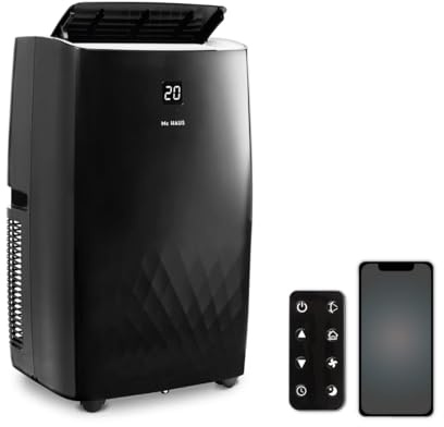 Mc HAUS Artic-30 - Aire Acondicionado Portátil con Sistema SILENTBLOCKS, 3026 Frigorías (12000 BTU), 3,5 kW, Control Inteligente, Clase A, para el Hogar/Oficina (Reacondicionado)