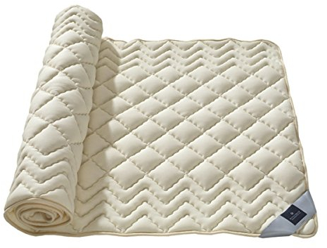 billerbeck Topper MULTIMIND - 90 x 200 cm - Matratzentopper mit Schafschurwolle - atmungsaktiver Matratzenschoner für Matratze und Boxspringbett