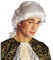 NET TOYS Barock Perücke Amadeus Rokoko Barockperücke Rokokoperücke Faschingsperücke Perücken Karnevalsperücke weiß