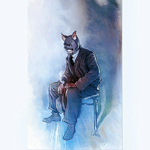 lauffray – Hommage a blacksad N °/S 250EX – 40 x 50 cm Kunstdruck/Poster