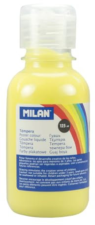 Milan 3419 - Tempera, color amarillo limón