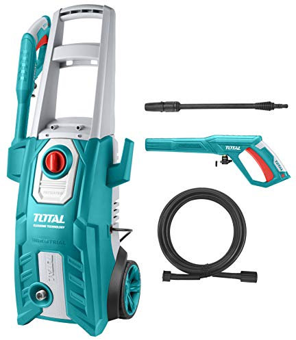 MR LIGHT TOTAL Totale 2000-WATT idropulitrice ad alta pressione 150Bar (2200PSI) con spegnimento automatico (TSS) e motore a induzione filo di rame