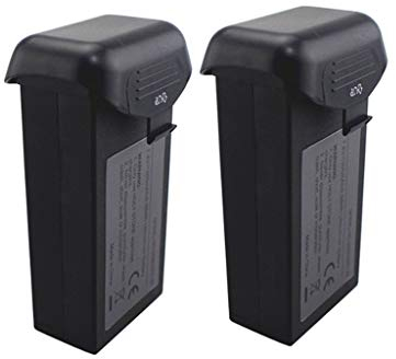 ZYGY 2Stück 7.4V 1200mah Lithium Batterie für HS120D Klappbar Bürstenloss RC Quadcopter