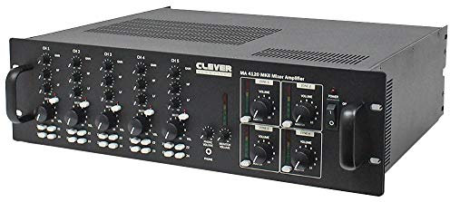 Mixer Amplifier, 100V 4X 120W, 4 Zone | AMPLIFIERS Audio Visual, 1 X Qty - MA 4120 MKII