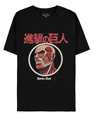 Attack ON Titan - Colossus Titan - T-Shirt Homme (S)