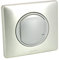 LEGRAND - Interrupteur Connecté à Option Variateur pour Installation Céliane With Netatmo - Interrupteur à Câbler - Avec Plaque - Métal Titane