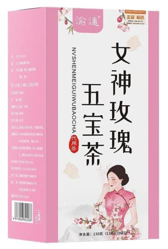 cn herb Goddess Rose Five Treasures Longan Red Dates Wolfberry Health Tea