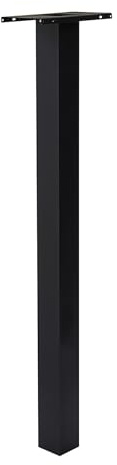 Architectural Mailboxes Brighton Aluminum Mailbox Post, Compatibility Code A, B, C, D, BP000BAM, Black