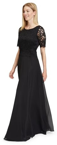 Vera Mont Damen 0179/4825 Kleid, Schwarz, 40 EU