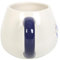 Something Different Wholesale Good Luck Protection : All Seeing Eye Mug blanc avec accents dorés métallisés – Motif mauvais œil Talisman 500 ml