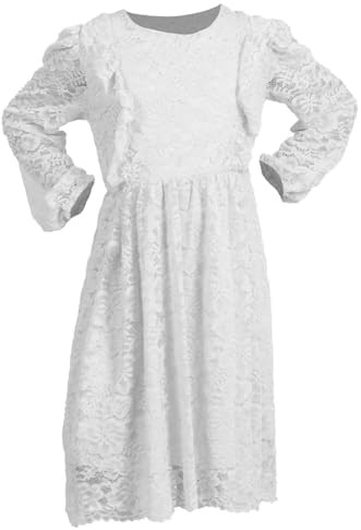 Kinder Mädchen Prinzessinen Spitzen Kleid 30526