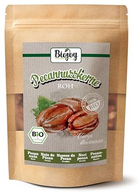 Biojoy Noix de Pécan BIO (250 g), entières et décortiquées