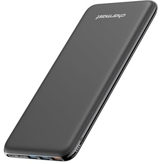 Charmast 26800mAh Power Bank 20W Fast Charging Portable Charger USB C PD QC3.0 Battery Pack with 3 Inputs & 4 Outputs Compatible with Smartphone, Tables and More