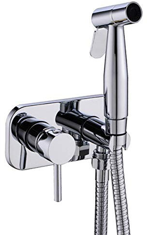 Tragbares Bidet-Sprühgerät für Hand-Bidet-Dipper Badezimmer Dusche Bidet Spray Jet Douche Kit Chrom