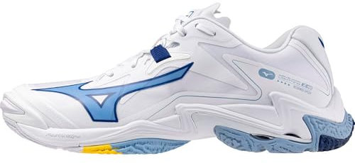 Mizuno Wave Lightning Z8 V1GA240097, Unisex Volleyball Shoes, White, 44 EU