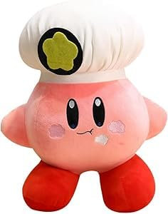 IFHDO Kirby Plush Soft Doll, Kirby Figuren Kuscheltier, Kirby Plüschtier, Kirby Cartoon Plush, Kinder Cartoon Plüschtier, Geschenke für Kuscheltierliebhaber (30cm)