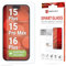 Displex Smart Glass (9H) für Apple iPhone 15 Plus/15 Pro Max/16 Plus, Montagesticker, unzerbrechlich, ultra-dünn, unsichtbar