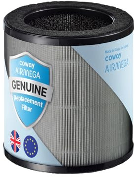 Coway Airmega 50 Air Purifier Replacement Filter, 3-in-1 Pre-Filter, HEPA, Deodorisation, Genuine Filter for the best performance, White