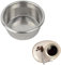 Stainless Steel Coffee Filter 54mm Coffee Portafilter Basket Reusable Replacement Portafilter Basket Espresso Machines Accessories for High Pressure Coffee Machine (Double Cup)