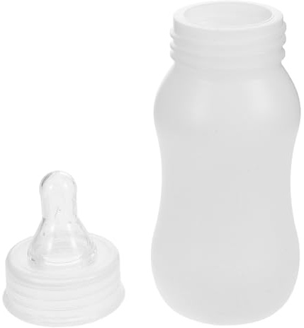 Gadpiparty Kleintier Milchflasche 120ml aus Kunststoff mit Sicherem Nippel für Kälber und Lämmer zum Einfachen Füttern von Milch und Wasser Beim Tieraufzuchtbedarf