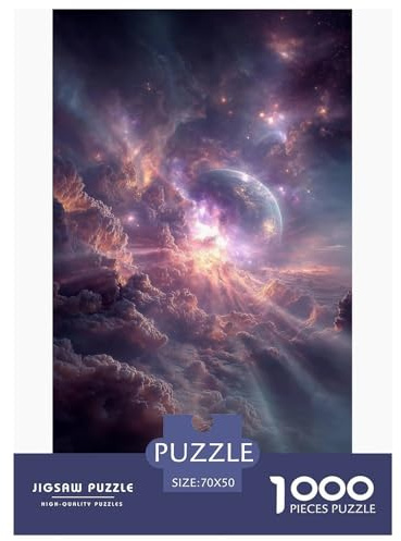 Universum 3D-Puzzle 70x50cm/1000pcs, Nebel – Kreativ & Bildend, Entspannung Für Erwachsene, Geschenk & Dekoration