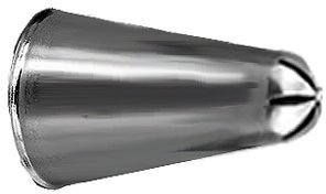 Edelstahl-Kuchendekoration, spezielle Tropfenblume, Rohr