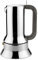 Alessi 9090/6 Caffettiera Espresso In Acciaio Inossidabile 18/10 Lucido, 6 Tazze