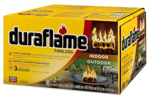 DURAFLAME 2627 023101 Duraflame Fire Log (6 Pack), 5 lb