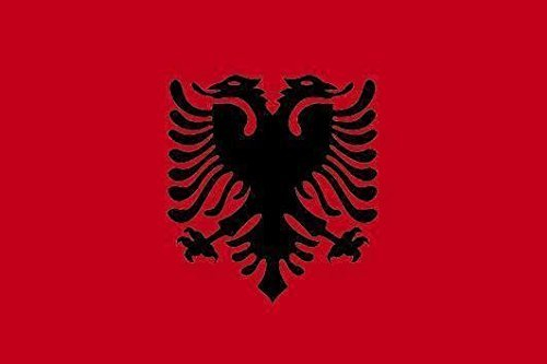 U24 Fahne Flagge Albanien 60 x 90 cm