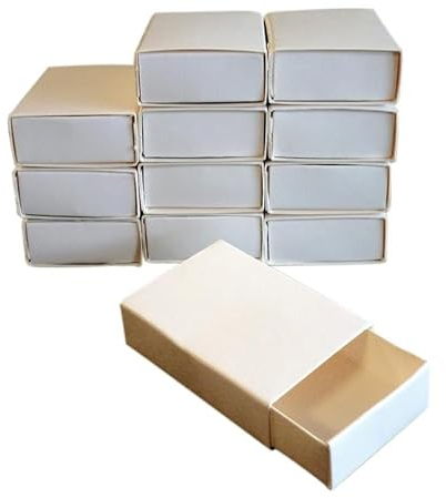 Graine Créative Streichholzschachteln, klein, leer, 5 cm, 12 Stück