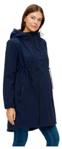 MAMALICIOUS Mlshella 3in1tikka Softshell Jacket Noos Chaqueta Premama, Azul (Navy Blazer Navy Blazer), 42 (Talla del Fabricante: Large) para Mujer
