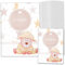 OLGS U-Heft und Impfpasshülle Set 3-teilig | Sleepy Mond und Sterne | Hüllen für Untersuchungsheft & Impfpass | Geschenke Baby | Babygeschenk (Uheft, Impfpass Hüllen, Schaf)