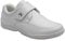 Henselite Mens One Strap Wide Fitting Lawn Bowls Shoes White UK 11