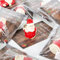 Logbuch-Verlag 10 kleine Geschenke Santa + Karte Frohe Weihnachten Mitgebsel Give-Away Silvester Neujahr