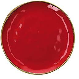 Rose e Tulipani Concerto Rot Feuer Obstteller 20 cm Steinware