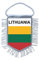 Akachafactory Wimpel mini Flagge Fahne flaggen miniflagge litauen