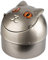 Windaschenbecher CAT Kippaschenbecher Katzen Aschenbecher für Innen und Außen Metall Windascher Kippascher (Dan)