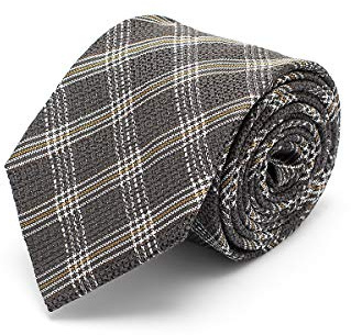 BRERA 67 Cravatta Uomo Elegante in Lana e Seta | Cravattino per Completo 148x8 | Cravatte Slim per Vestito da Cerimonia e per Abiti da Lavoro
