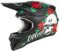 O'NEAL | Motocross-Helm | MX Enduro | ABS-Schale, Lüftungsöffnungen für optimale Kühlung | 3SRS Helmet MELANCIA V.23 | Erwachsene | Schwarz Multi | Größe XS (53/54 cm)