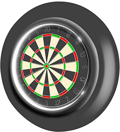 Master Darts Dartboard Protective Ring, Black, Dimensions: 69.5 x 7 cm