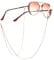 WLLHYF Eyeglass Chains for Women Strap Holder Around Neck Glasses Chain Metal Eyeglasses Sunglasses Chain Hanger Face Mask Lanyard Necklace for Girls
