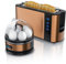 Set Ensembles grille-pain FRUKOST et cuiseur à oeufs SEVENCOOK Inox cuivre grille-pain 2 tranches écran LED 6 degrés de brunissage support viennoiserie Cuiseur à oeufs 1-7 oeufs verre doseur