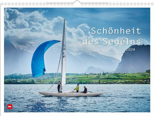 Harenberg Schönheit des Segelns - Kalender 2024 - Delius-Klasing-Verlag - Wandkalender für Segelsportler - 45 cm x 33 cm