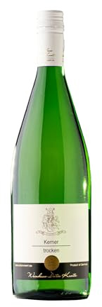 Kerner trocken 2022 - Weingut Dieter Kuntz - trockener Weißwein VEGAN (6x1,0L)
