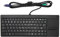 Kabelgebundene Industrietastatur mit Touchpad, Kabelgebundene Kompakte Tragbare Industrietastatur, X Scherenfuß-Plug and Play IPC Tastatur für (for PS2-Schnittstelle ohne