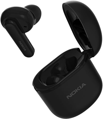 Nokia Solo Bud 2 Pro - Auricolari wireless Bluetooth mono con custodia di ricarica, coppia rapida, connettività multipunto, cancellazione del rumore ambientale e protezione IPX4 per conversazioni e