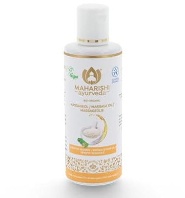Maharishi Ayurveda Gereiftes Sesamöl | Massageöl | für die Morgendliche Ganzkörpermassage | Kontrollierte Naturkosmetik | 100% natürlich | 200 ml | 1er Pack (200 ml (1er Pack), Sesamöl Massageöl)