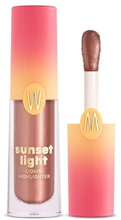 WYCON cosmetics SUNSET LIGHT LIQUID HIGHLIGHTER Flüssiger Highlighter mit Finish Super Glow - 03 Copper